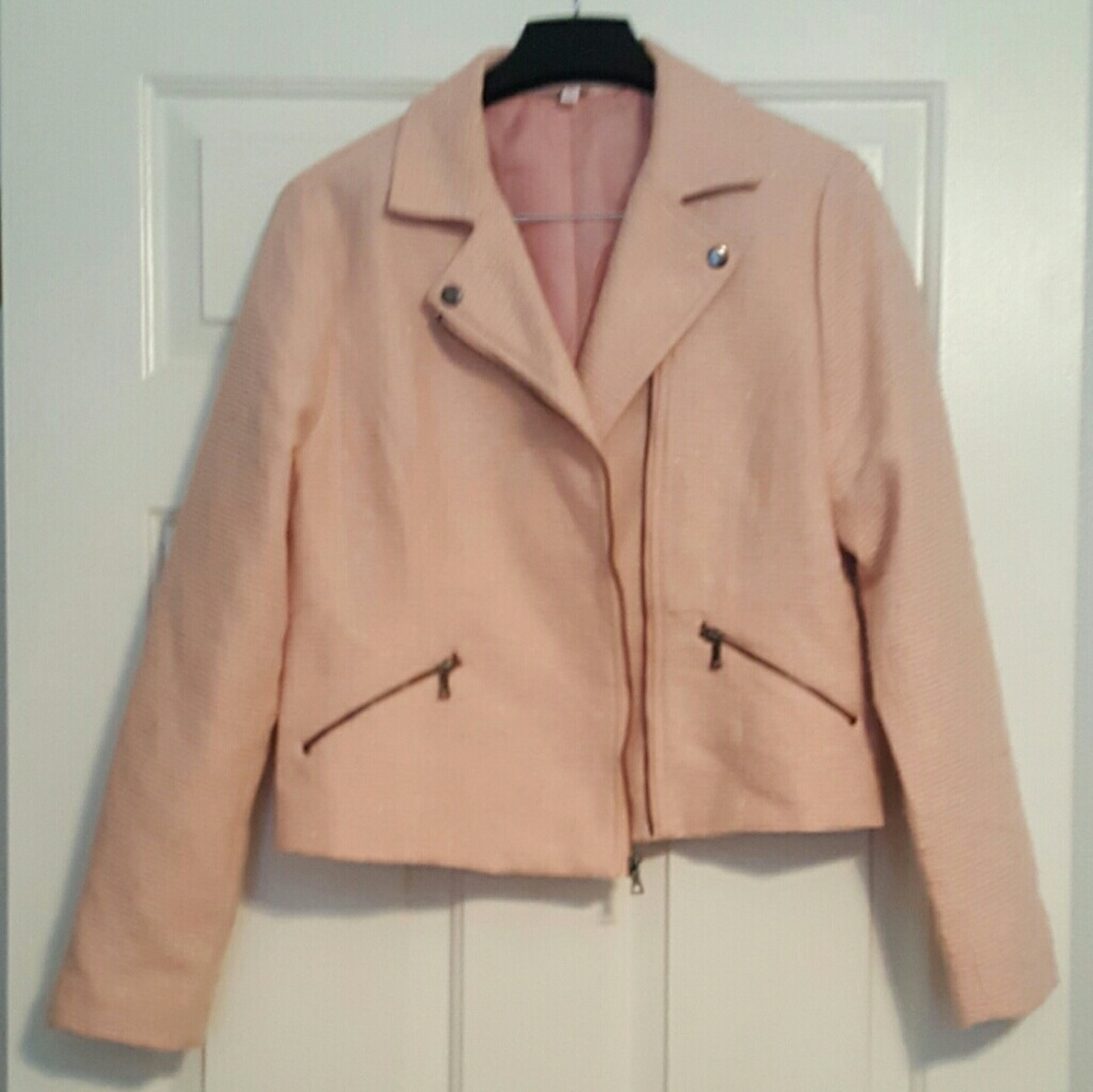Light Pink Tweed Jacket